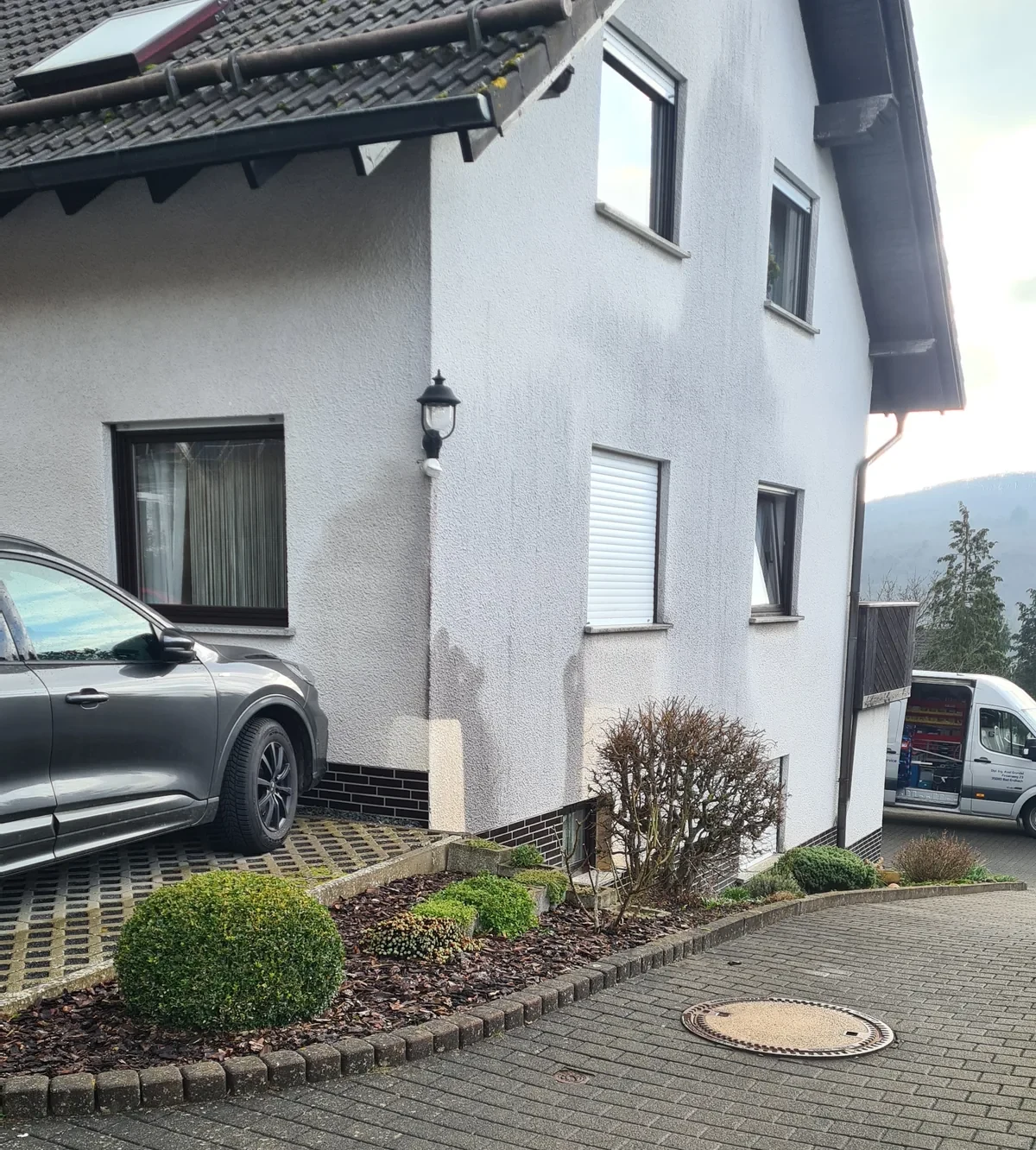 Einfamilienhaus nach der Probefläche