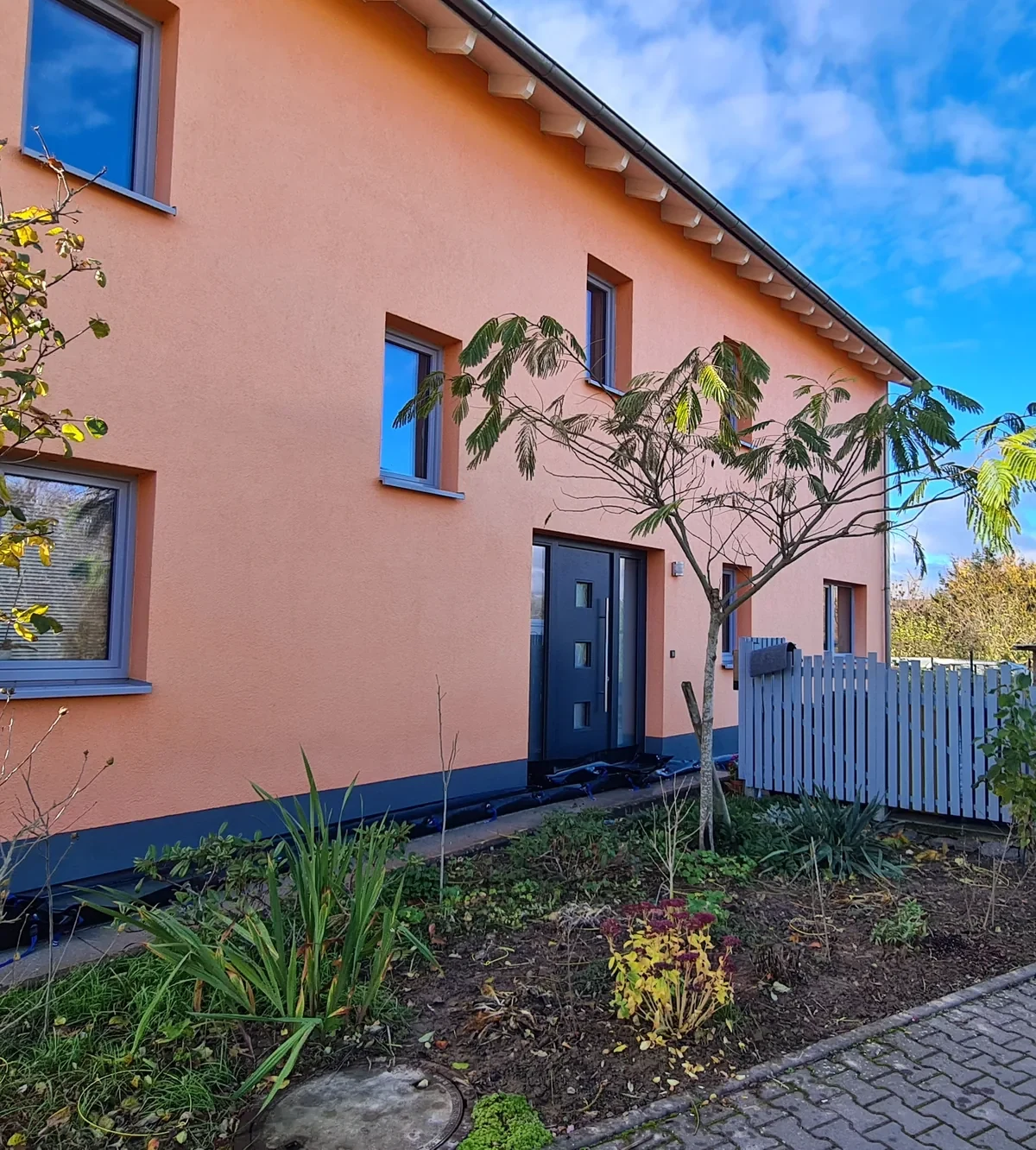 Einfamilienhaus nach der Reinigung